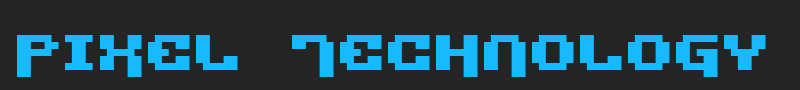 Pixel Technology font
